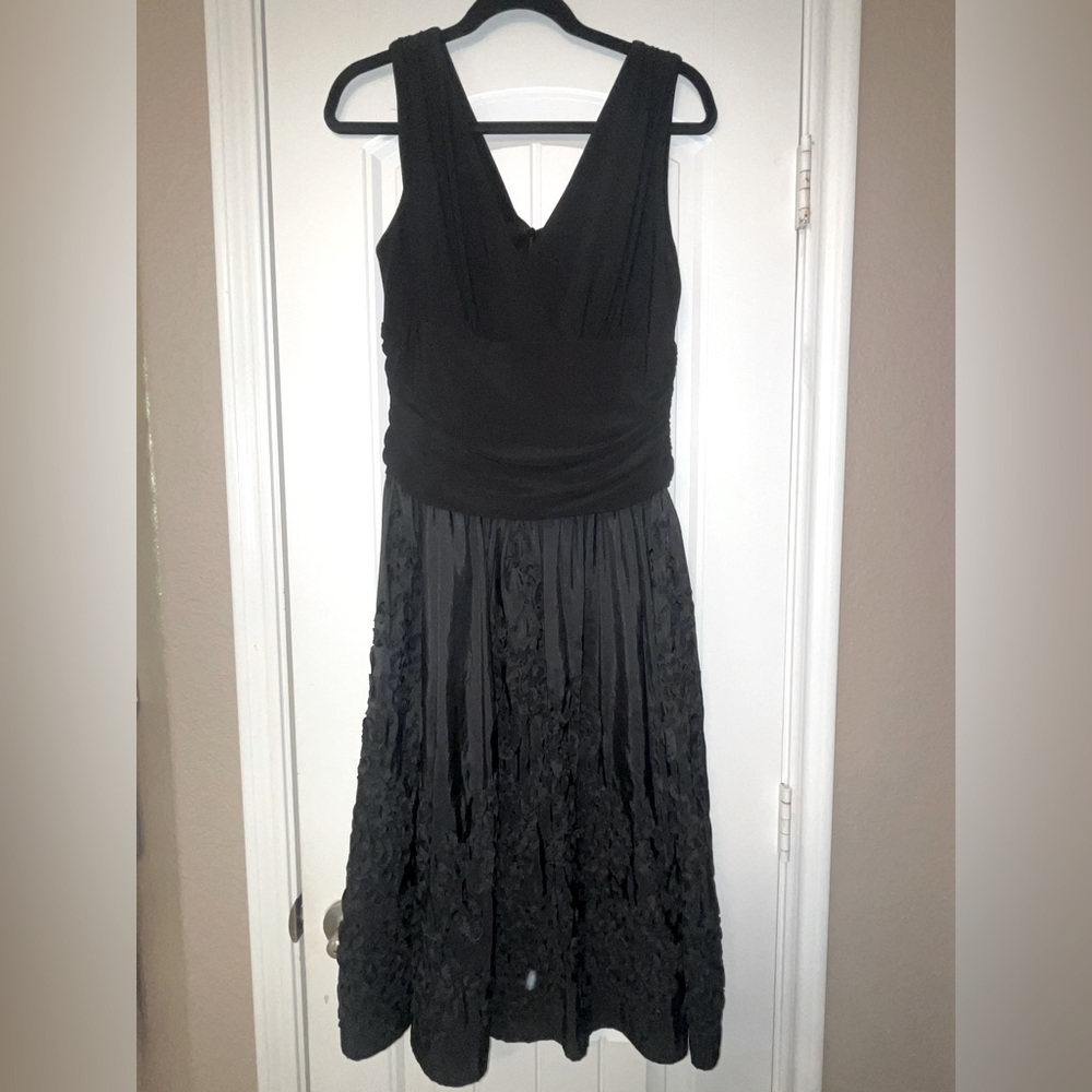 Black formal dress